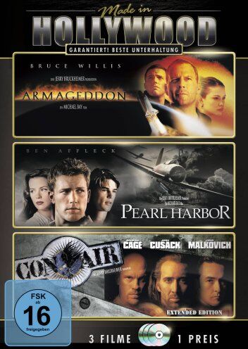 Michael Bay - Made in Hollywood: Armageddon - Das jüngste Gericht / Pearl Harbor / Con Air [3 DVDs] - Preis vom 13.10.2026 19:28:25 h