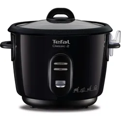 Tefal Reiskocher, Dampfgarer + Reiskocher, Schwarz
