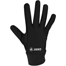 JAKO Unisex Feldspielerhandschuhe Funktion, Größe 4 in Schwarz Schwarz