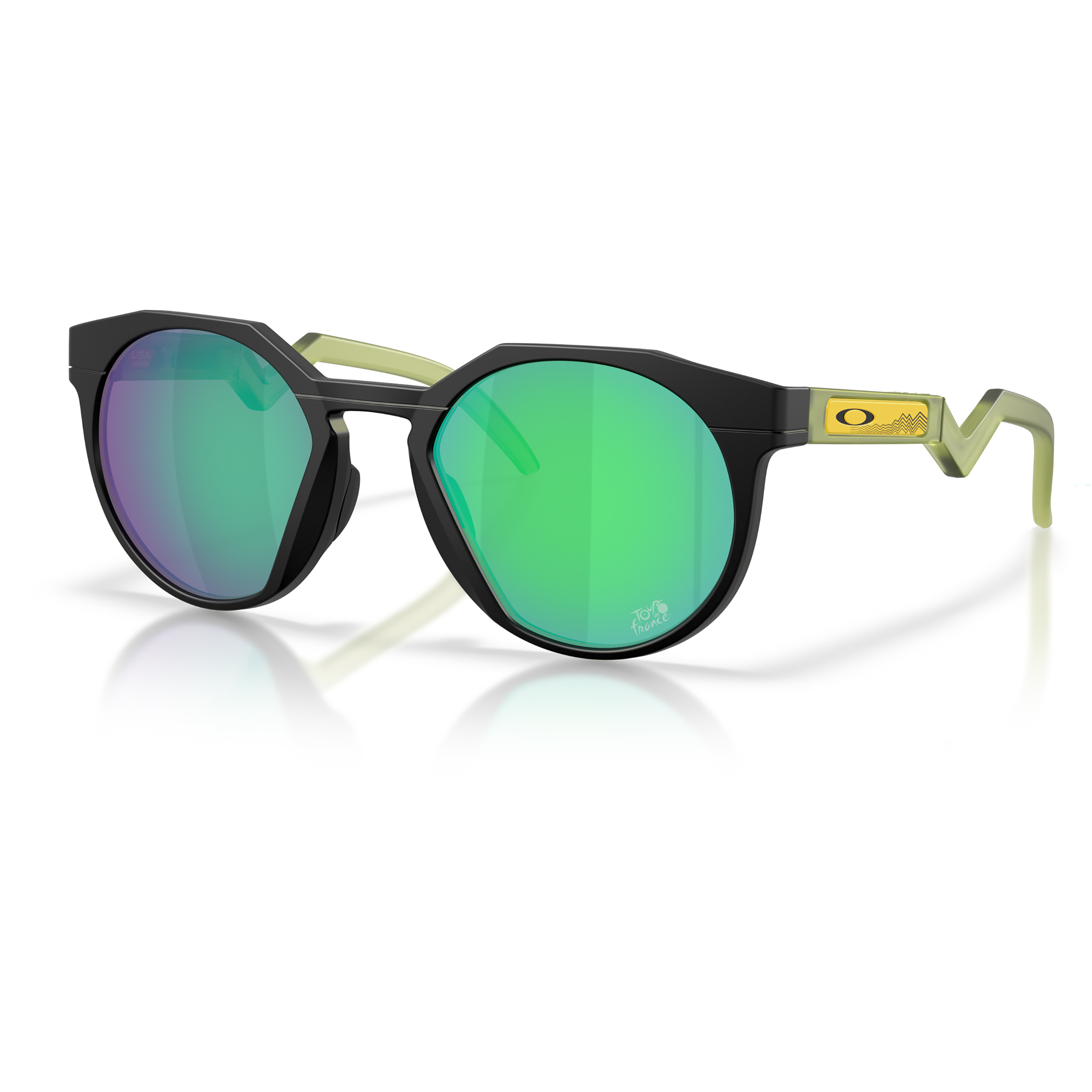Oakley HSTN Sonnenbrille Sonnenbrillen black-prizm jade Lifestyle