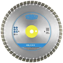 TYROLIT Handsägeblatt DxTxH 416x2,8x25,4 HSL | in TGD-Technologie, Form: C77W, Art. 732290