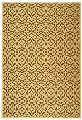 SAFAVIEH Courtyard Penny Indoor/ Outdoor Waterproof Patio Backyard Rug