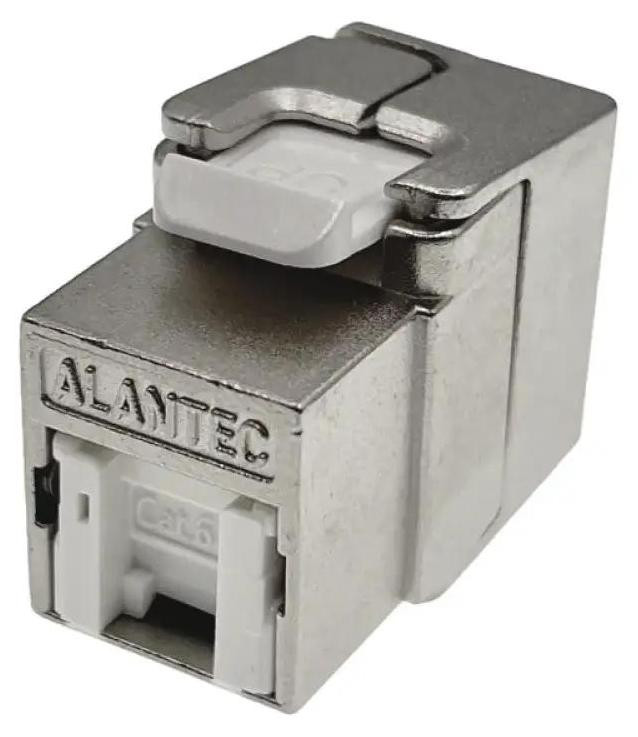 Alantec RJ45 Cat.6 PoE+ STP keystone module