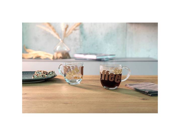 Tasse II lot de 6 Ø 8cm Transparent