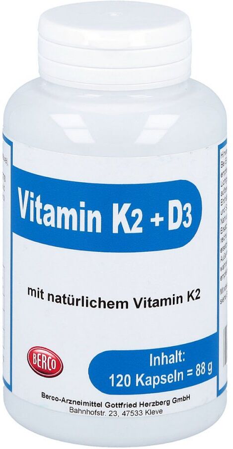 Vitamin K2+D3 Kapseln 120stk