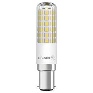 OSRAM LED-Lampe Special T Slim B15d, 6,5W ersetzt 60W, warmweiß