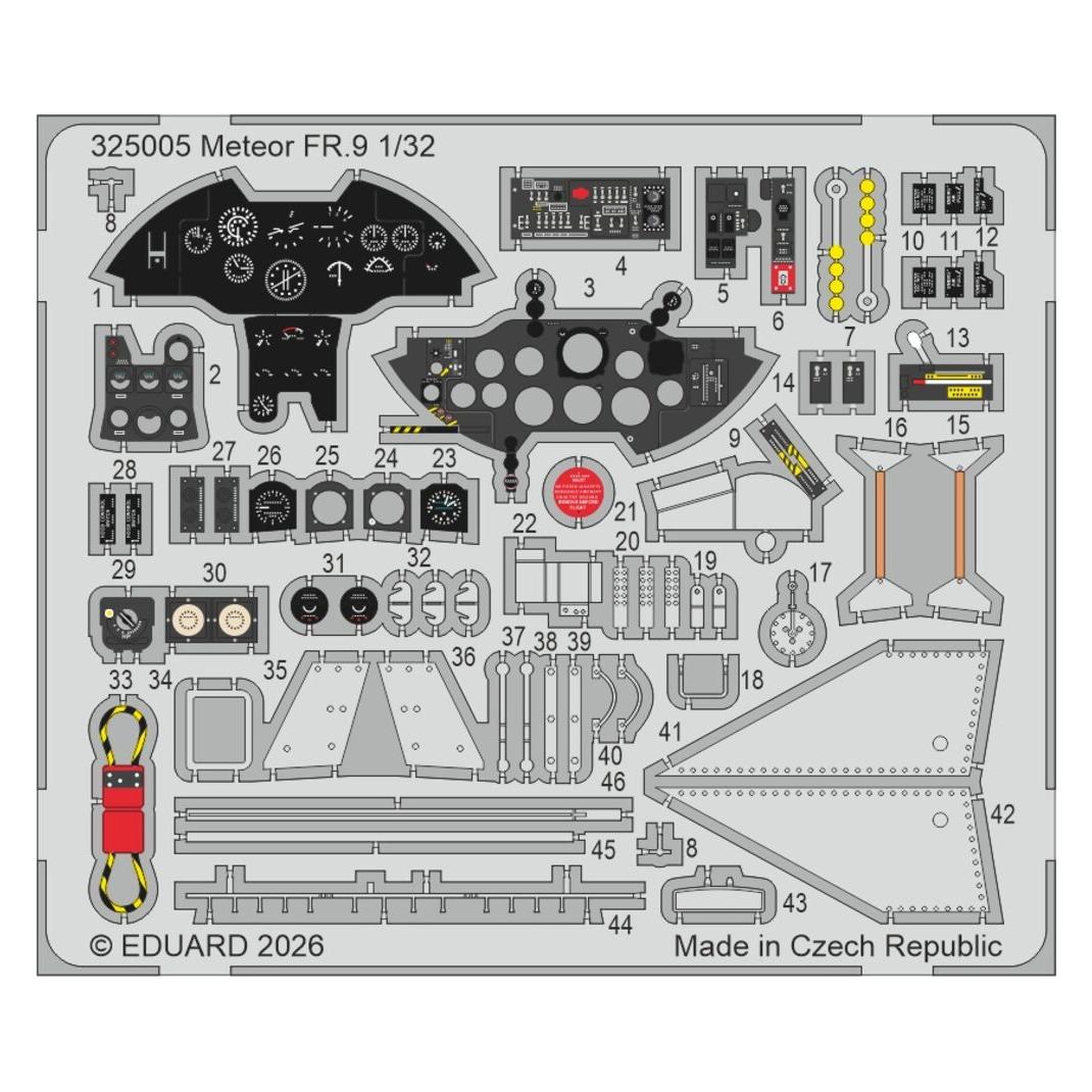 Eduard Meteor FR.9 for Revell (325005)
