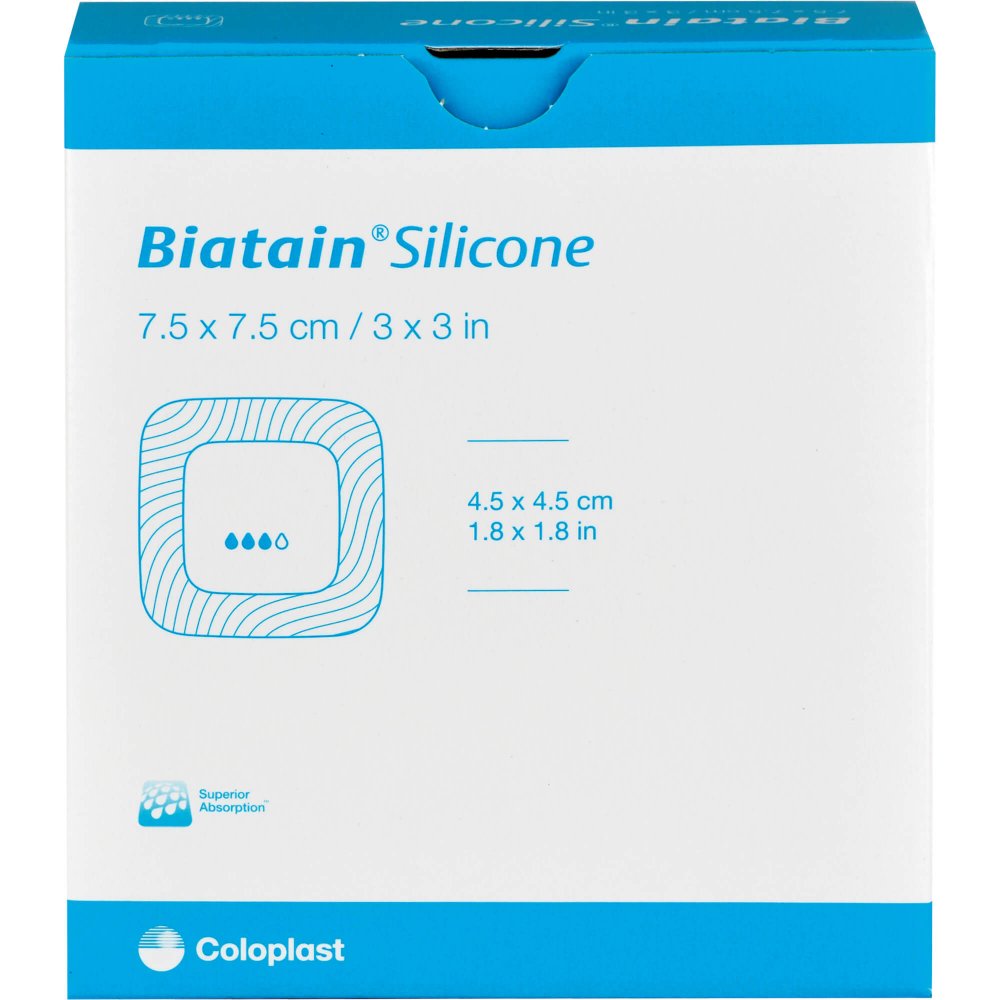 ToRa Pharma GmbH Biatain Silicone Schaumverband 7,5x7,5 cm 12552199