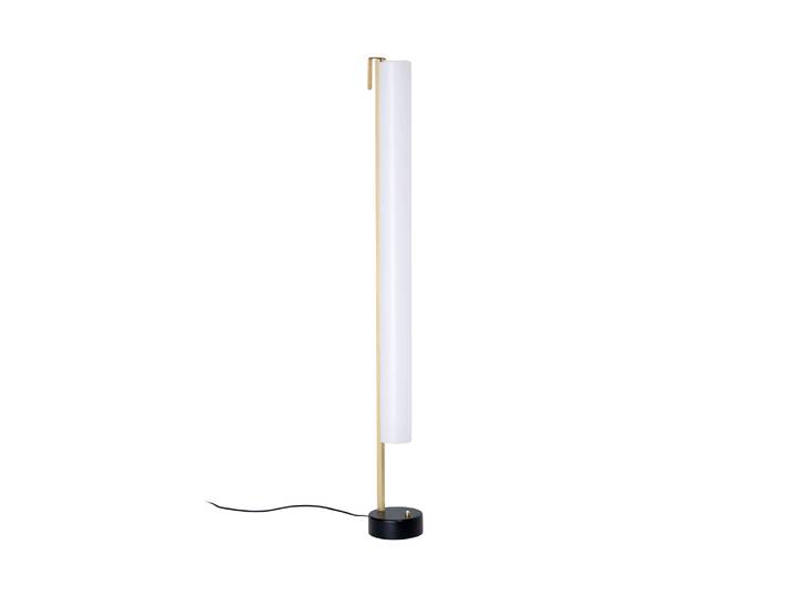 SAMMODE STUDIO - Lampadaire - Blanc - Laiton - Designer Pierre Guariche