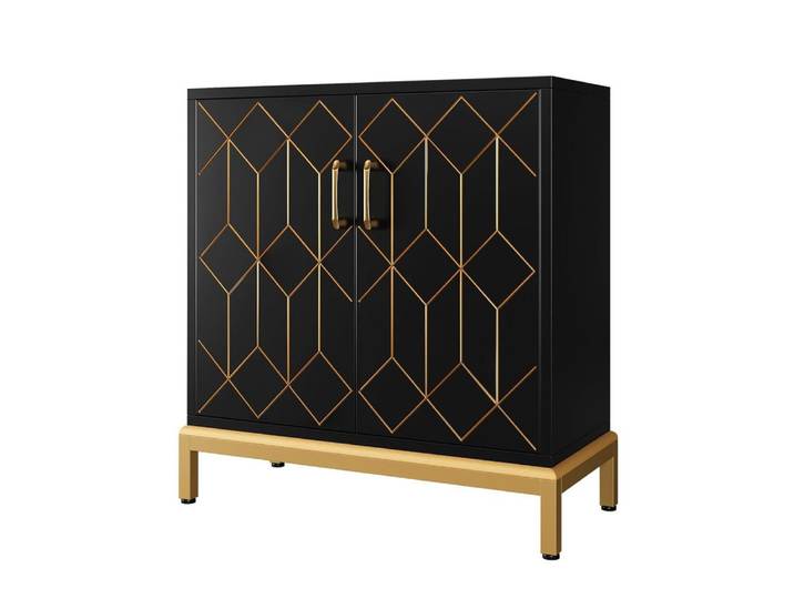 GarveeMore Buffet Buffet-Schrank Sideboard Buffet-Schrank mit Aufbewahrung
