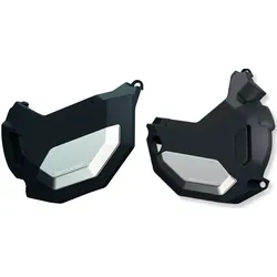 Polisport Honda NC 700X/NC 750X, Motorschutz links/rechts - Schwarz/Silber