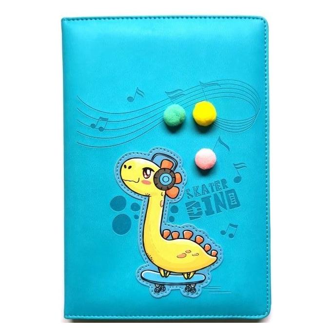 Fresh Kindernotizbuch A5/64K glatt TW Dinosaur (A5, Blanko) (47994705)