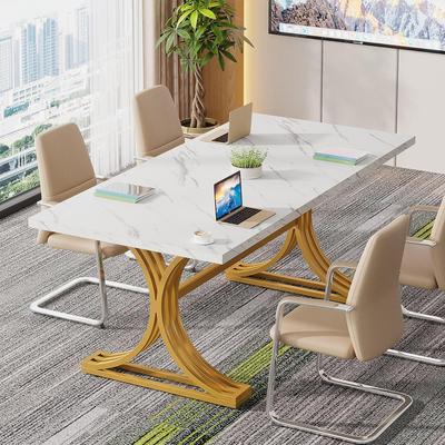 YUZHOU "63"" Rectangular Conference/Meeting/Business Seminar Table, Office Executive Computer Desk"