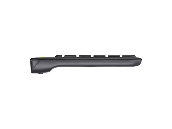 Logitech K400 Plus, Taille réelle (100 %), Sans fil, RF sans fil, AZERTY, Noir 920-007129