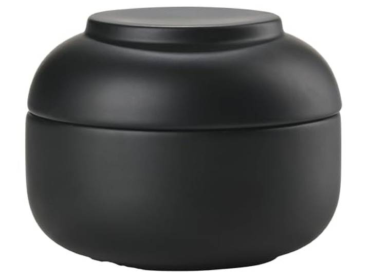 Zone Denmark Sensu Pot avec couvercle Dia 10 x 7\,5 cm Noir