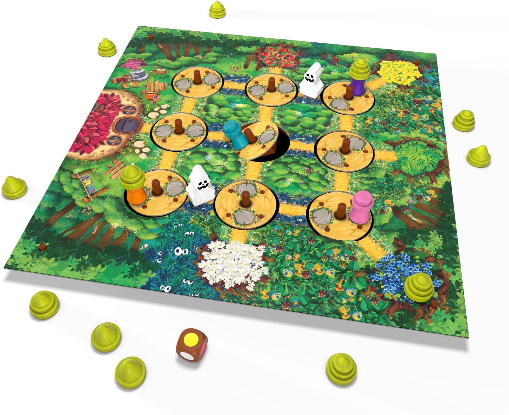 Spiel ZOCH "Die Zausel vom Zauberwald", bunt, Spiele, Kinder, Spiel