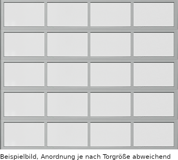 Alpha Deuren Helix Spiraltor ALU-40 Industrietor Sektionaltor, bis 5000 mm Breite
