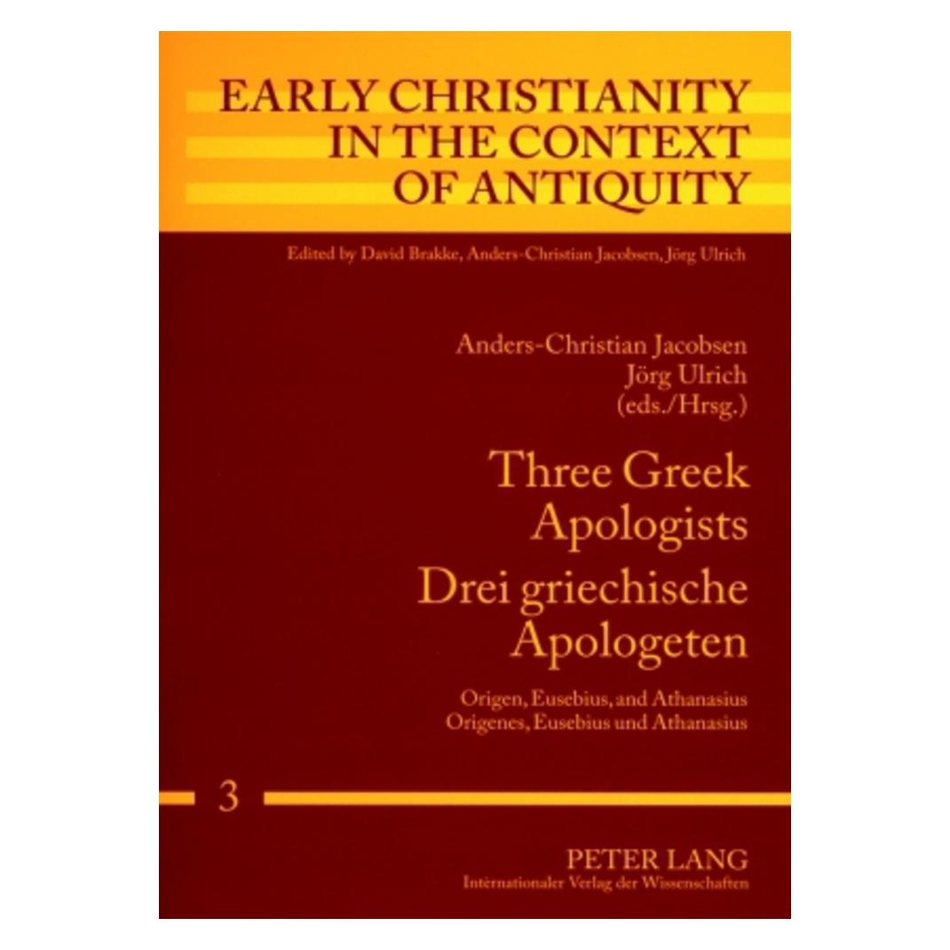Peter Lang Three Greek Apologists- Drei griechische Apologeten (Deutsch, Softcover, Anders-Christian Jacobsen, Jörg Ulrich) (56031902)