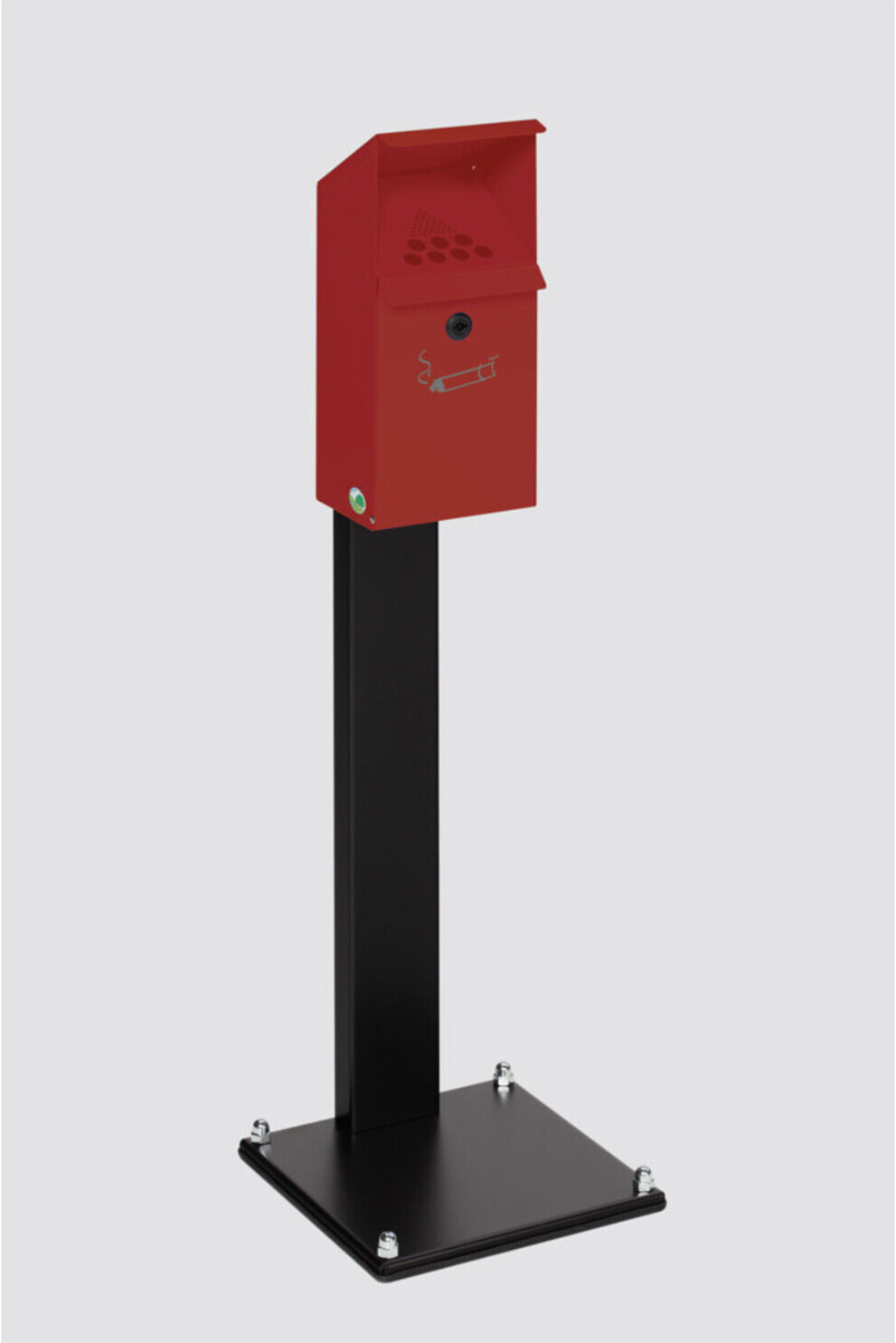 VAR Wandascher WH 41 mit Standfuß rot 3,7 l (12088)