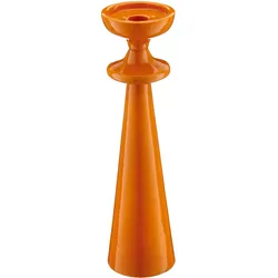 Teelichthalter (LBH 8,50x8,50x31 cm) - gelb - LBH 8,50x8,50x31 cm