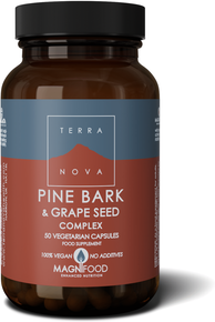 TerraNova Suplemento Saúde Cardiovascular Pine Bark 50 cápsulas