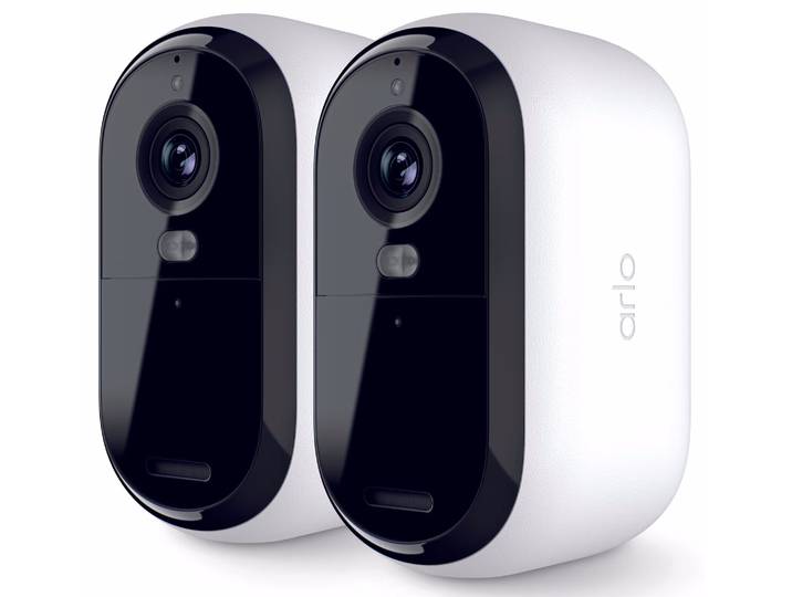 Arlo Essential2 HD 2-Pack VMC2250-100EUS Netzwerkkamera (VMC2250-100EUS) – Überwachungskamera – weiss
