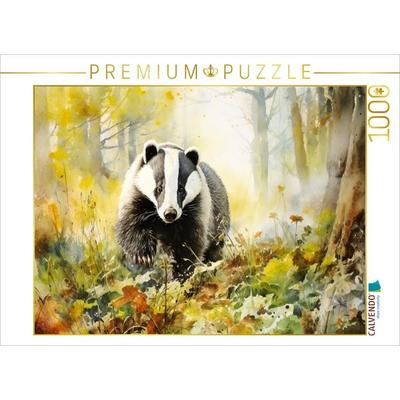 CALVENDO Puzzle Ein Motiv aus dem Kalender 'Zwölf Monate im Wald' | 1000 Teile Lege-Größe 64x48cm Foto-Puzzle für glückliche Stunden