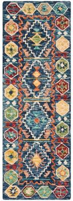 SAFAVIEH Handmade Aspen Evie Boho Tribal Wool Rug