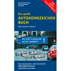 Das große Autokennzeichenbuch - Wer kommt woher? Ausgabe 2025 Sprache Deutsch