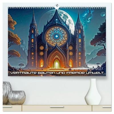 Vertraute Bauten und fremde Umwelt (hochwertiger Premium Wandkalender 2027 DIN A2 quer), Kunstdruck in Hochglanz