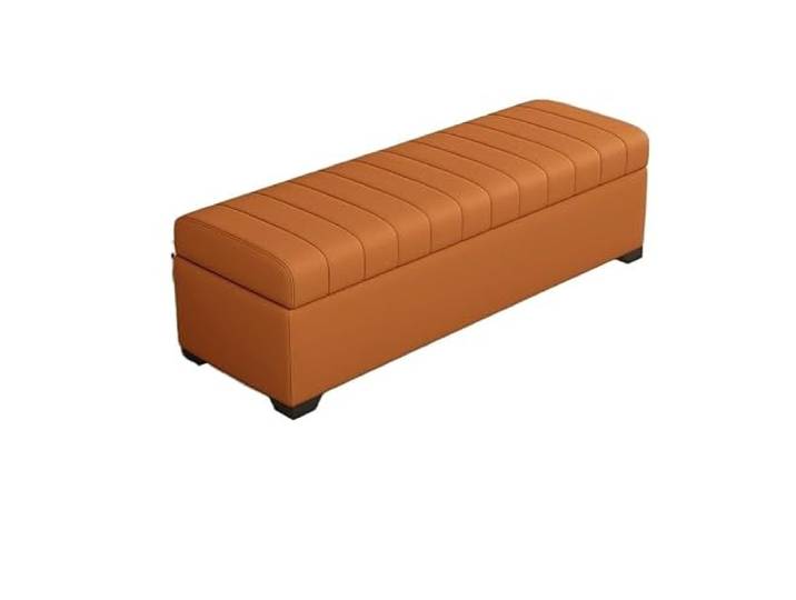 DIANXI Nachttischhocker im europäischen Stil, Kleiderschrankaufbewahrung, Sofahocker, Ruhebank, Bettvorderbett Schlafzimmer, Schuhwechselhocker mit Stauraum, Fußstütze Entry Schuhhocker