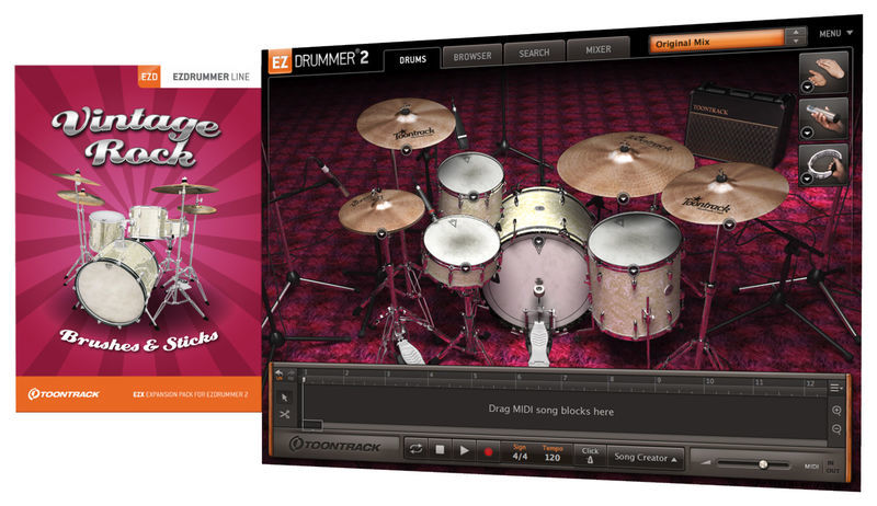 Toontrack EZX Vintage Rock