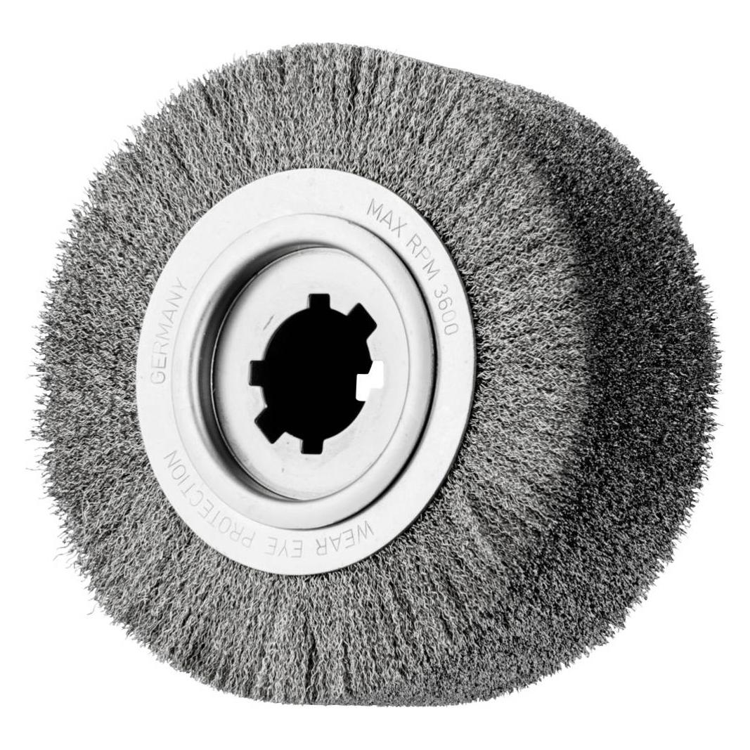 Pferd Rundbürste. ungezopft RBU 250100/50.8 INOX 0.35 (RBU 250100/50,8 INOX 0,35)