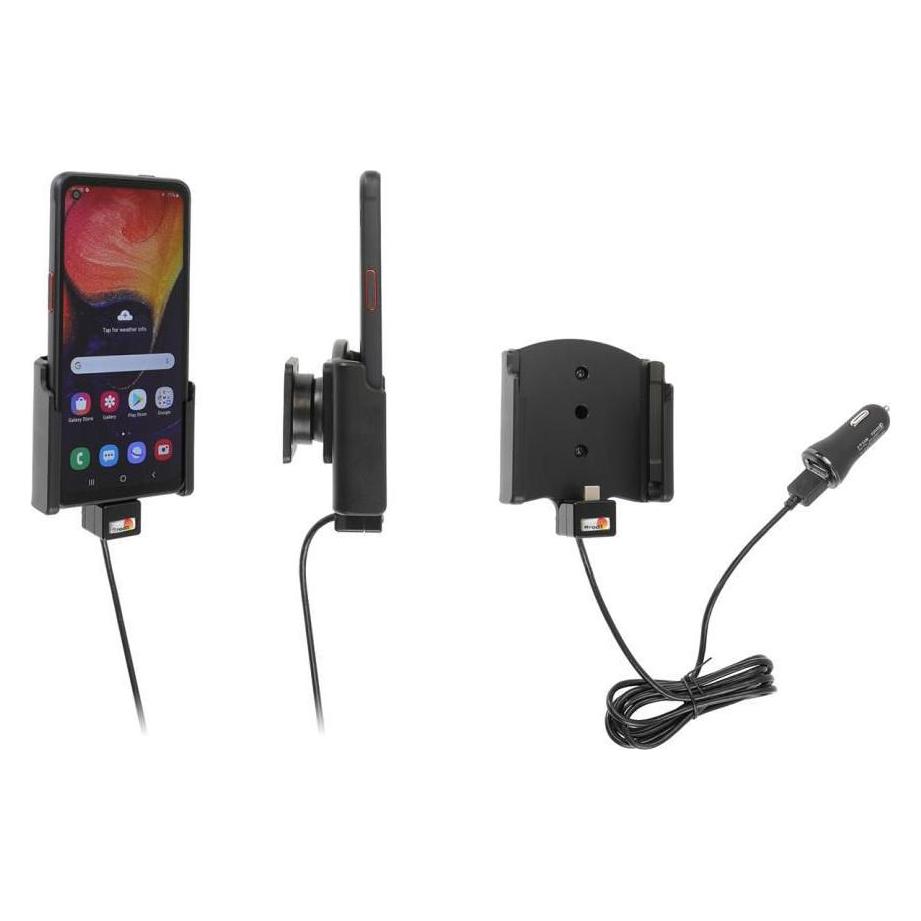 Brodit 721178 - Handy/Smartphone - Aktive Halterung - Auto/Innenbereich - Schwarz (721178)