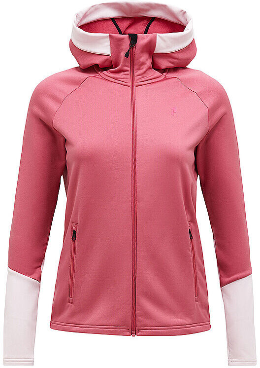 PEAK PERFORMANCE Damen Jacke Rider Essentials Hoodie koralle   S W