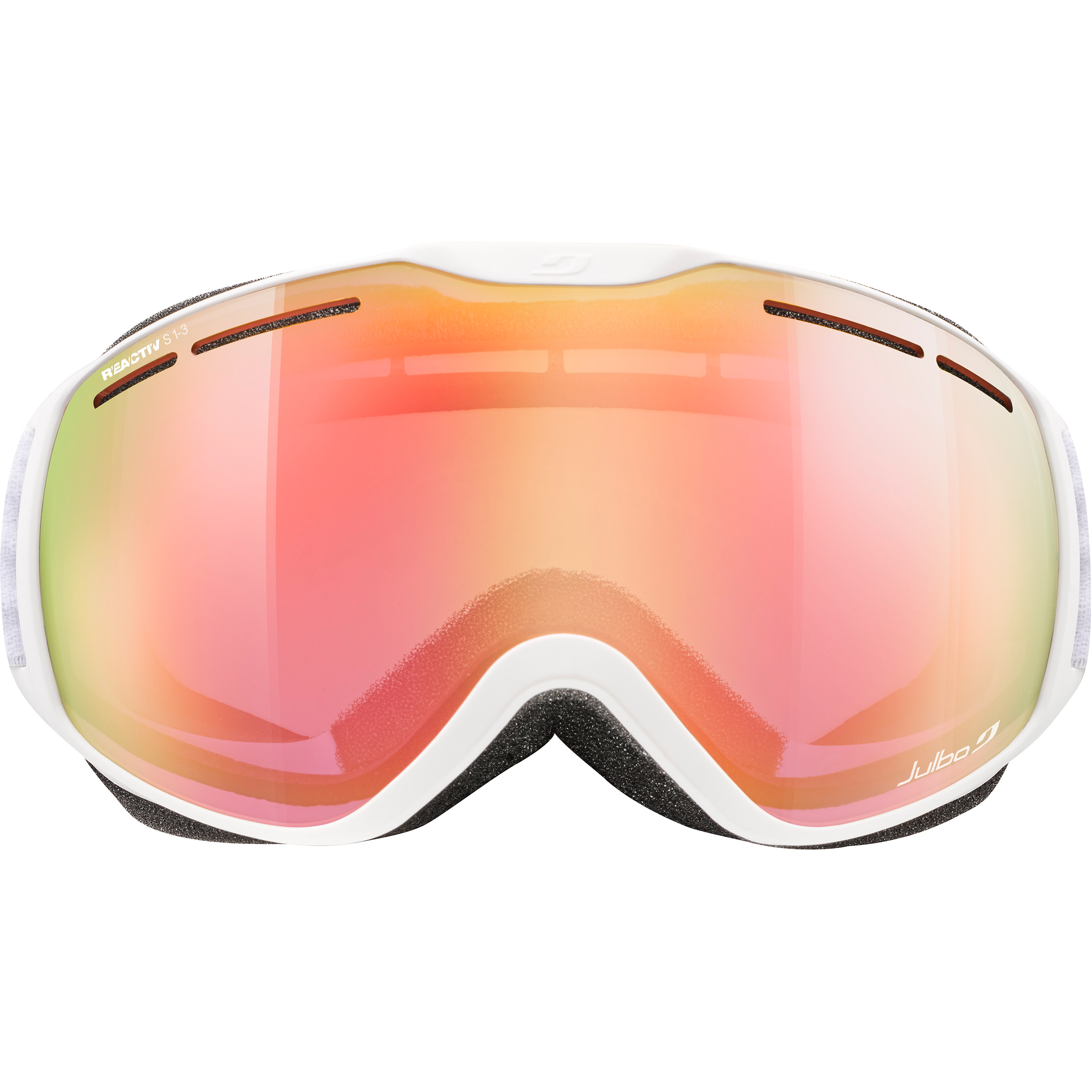Julbo Fusion Reactive 1-3 High Contrast Skibrille Skibrillen weiss Freeride | Skifahren