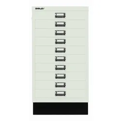 Bisley MultiDrawerTM | Inkl. Sockel, DIN A3, 10 Schubladen - 644 portland