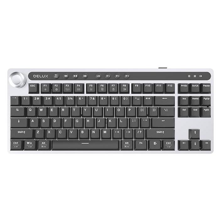Delux Keyboard KS200D (US, Kabelgebunden) (KS200D)