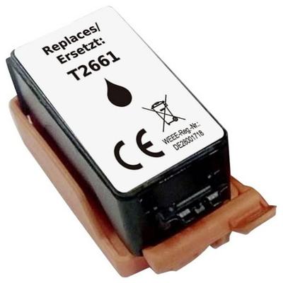 Renkforce Druckerpatrone ersetzt Epson T2661, 266, C13T26614010 Kompatibel Schwarz RF-ET266BK RF-6736454