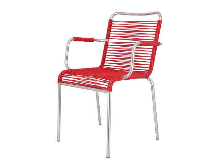 Fiam - Mya Spaghetti Outdoor Stuhl, rot