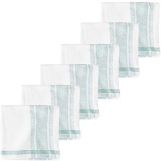 C&F Home Rose Trellis Jacquard Napkin Set of 6 - 18 x 18