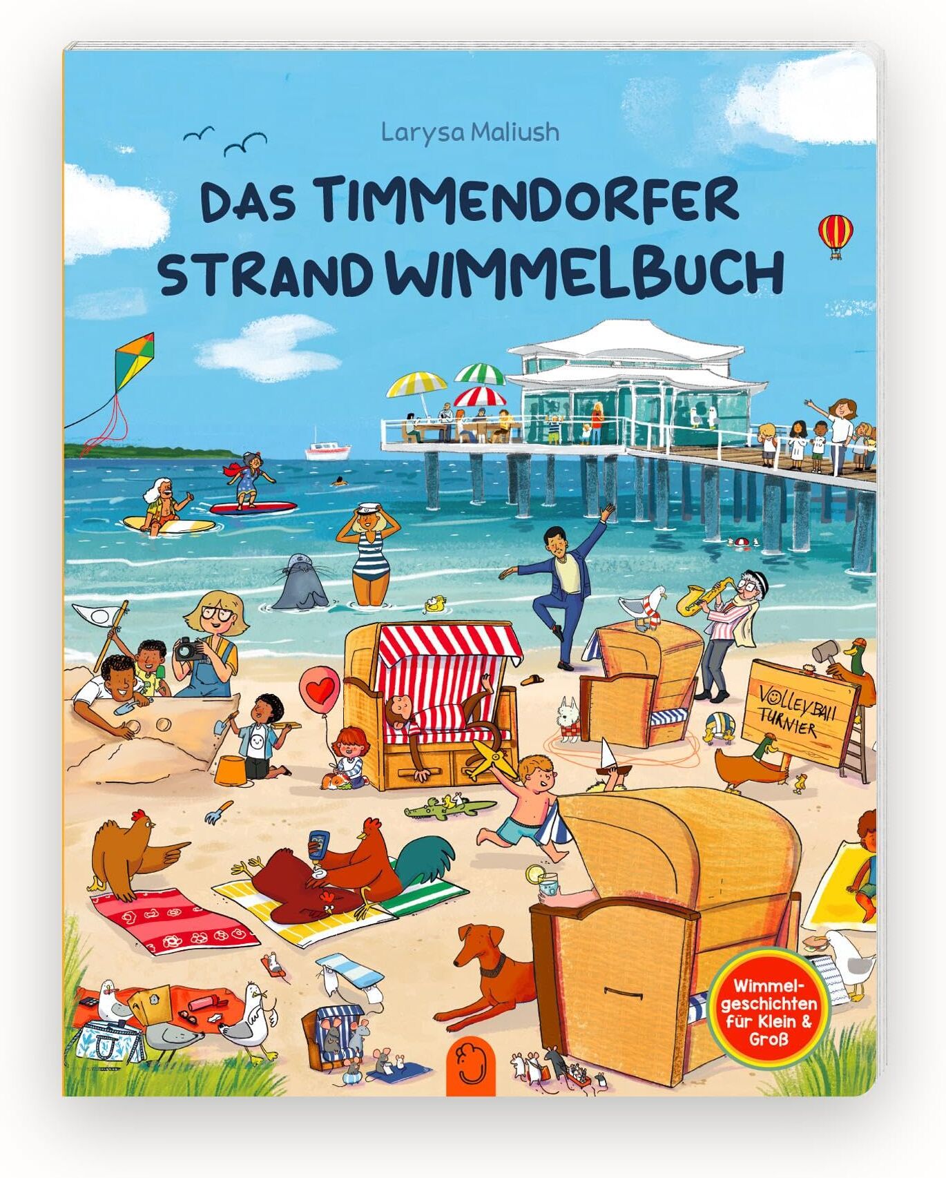 Larysa Maliush - Das Timmendorfer Strand Wimmelbuch - Preis vom 17.10.2026 19:25:27 h