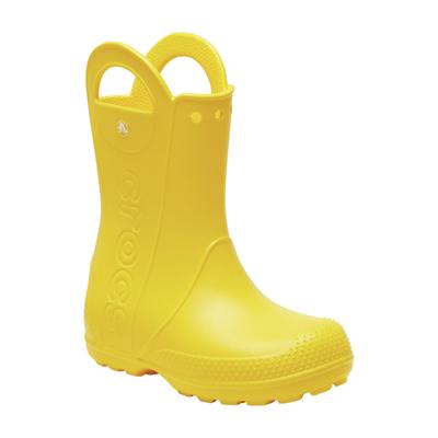 Stiefel CROCS "Handle It K", Mädchen, Gr. 30, gelb, Obermaterial: 100% Gummi rubber., Schuhe Stiefel