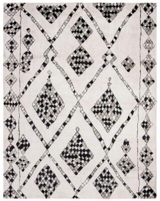 SAFAVIEH Couture Handmade Moroccan Jauhen Modern Viscose Rug
