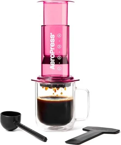 Aeropress Clear Pink