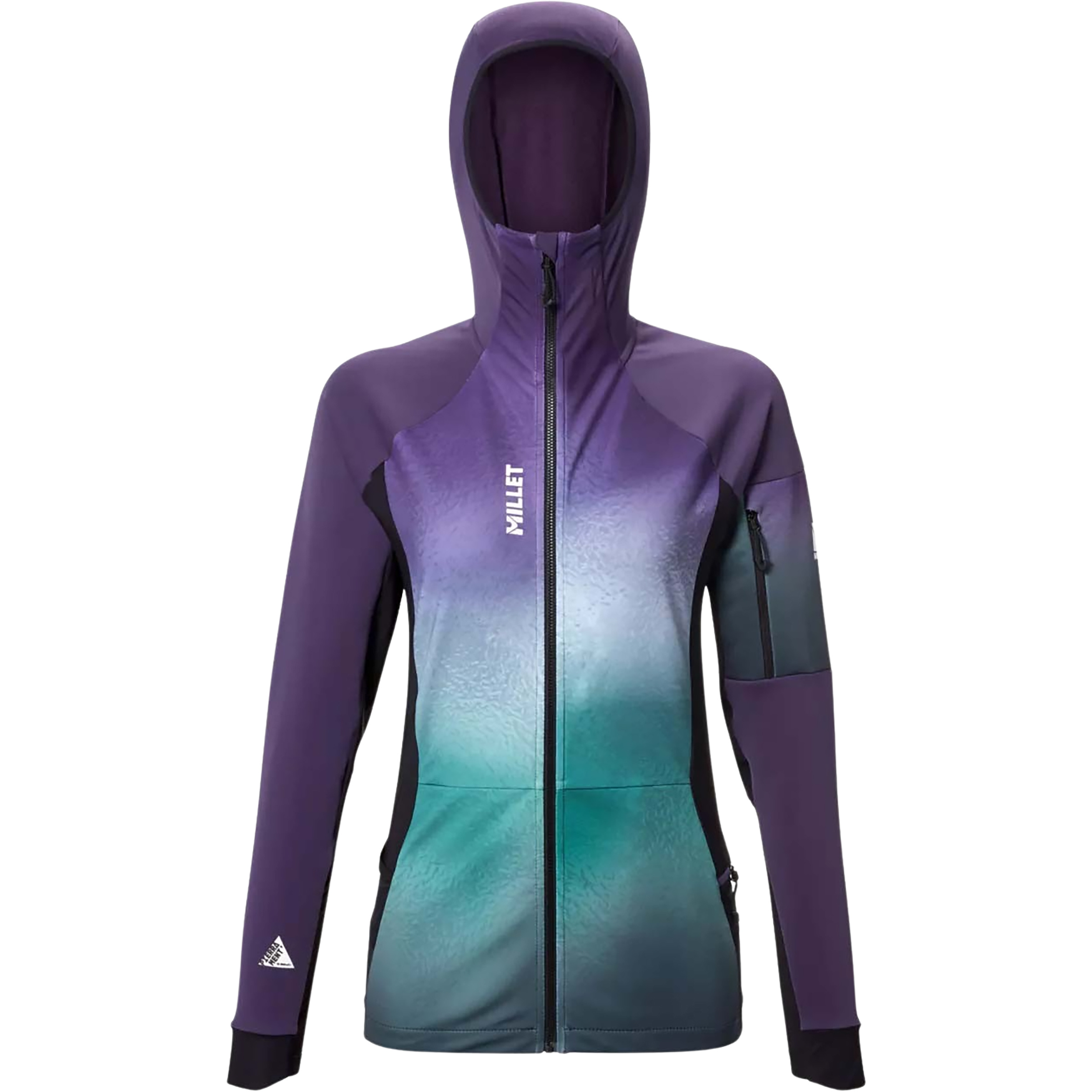 Millet Pierra Ment Damen Softshelljacke lila Größe XS Skihochtour | Skitour Wasserabweisend Wasserabweisend