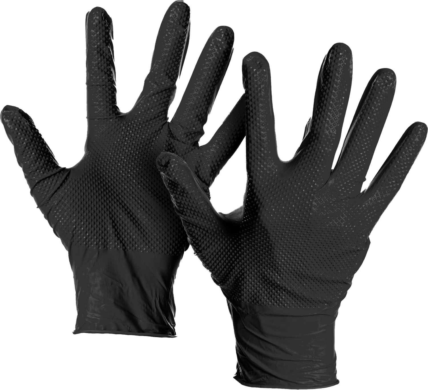 Ulith Nitril-Einweghandschuhe M schwarz BM-816261