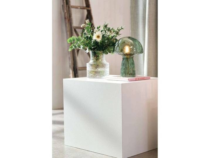 Fungo 22 Tischleuchte, grün, 30 cm, klar - Globen Lighting - Wohnzimmer - Glas