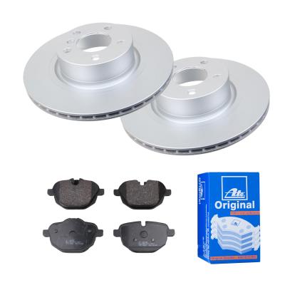 ATE Bremsensatz, Scheibenbremse Bremsensatz-Hinterachse IJF141F6B3 Hinterachse belüftet 330mm 20mm für BMW