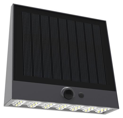 EZIlight Solar Wandlamp S25 LED Zonnepaneelverlichting voor in de tuin